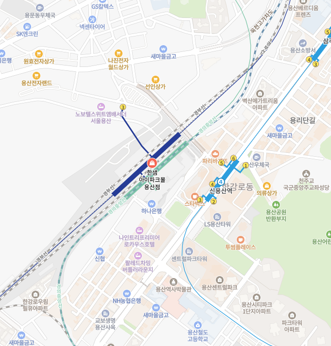 한샘 용산점 이미지