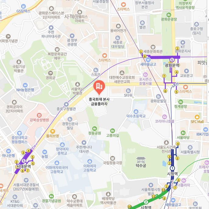 흥국화재 본사 이미지