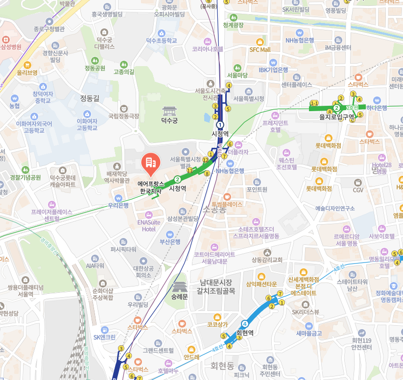 에어프랑스 한국지사 이미지