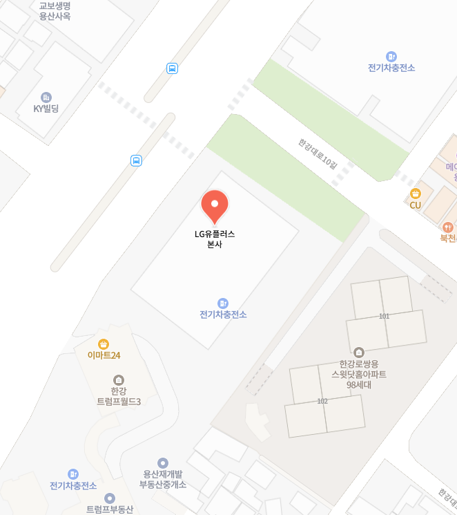 엘지유플러스 본사 이미지