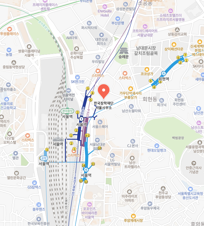 한국장학재단 서울사무소 이미지