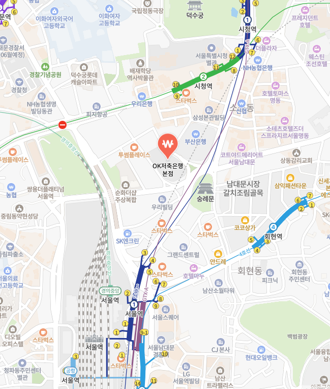 오케이저축은행 본점 이미지