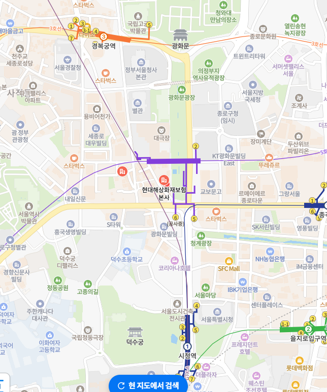 현대해상보험 본사 이미지