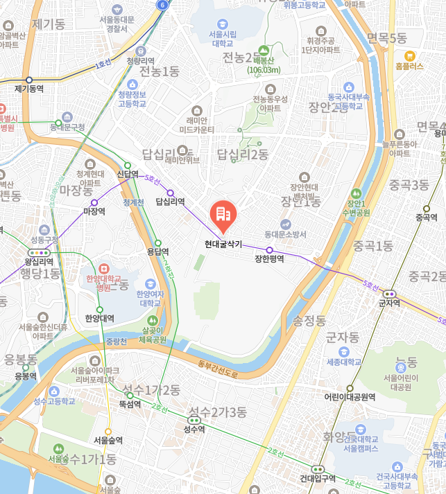 현대굴삭기 이미지