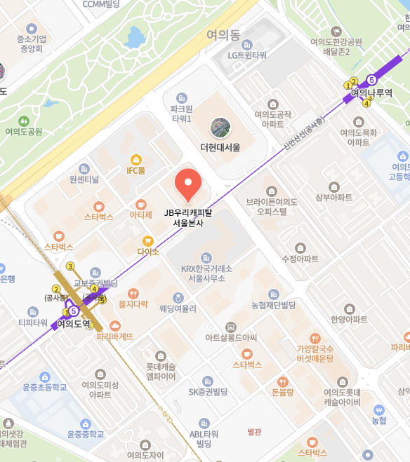 JB 우리캐피탈 서울본사 이미지