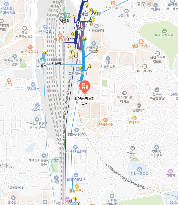 KDB생명보험 본사 이미지
