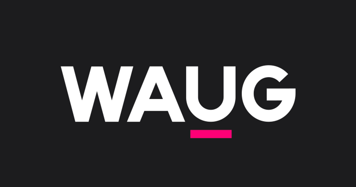 와그 (waug) 로고 사진