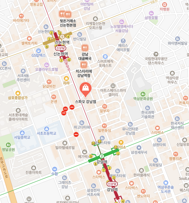 스파오 강남점 이미지