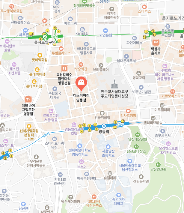 디스커버리 명동점 이미지