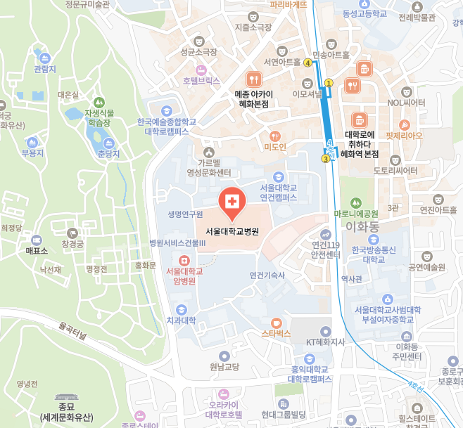 서울대학교병원 이미지