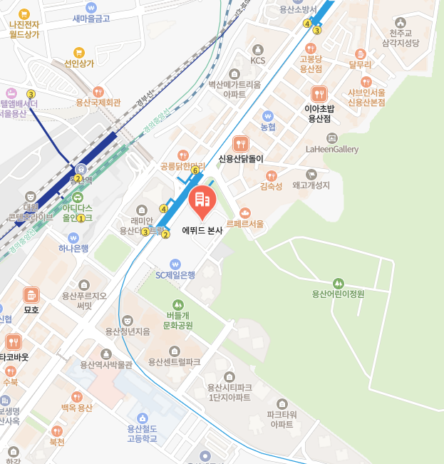 에뛰드 본사 이미지