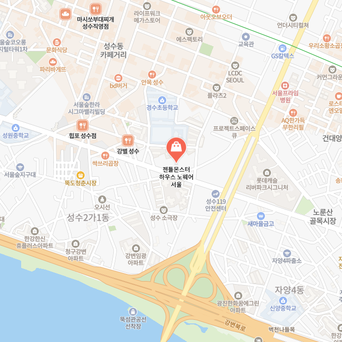 젠틀몬스터 하우스 노웨어 서울 이미지