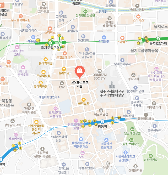 코오롱스포츠 이미지